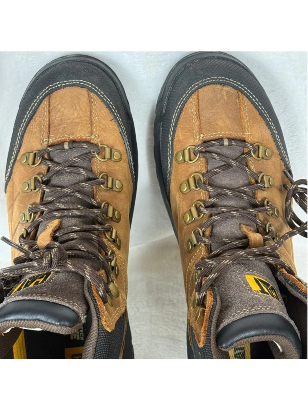 Men's Caterpillar Waterproof Slip Resistant Work Boots P74128 Steel Toe 11.5